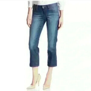 Lucky brand sweet jean crop dark Wash sz 6/29